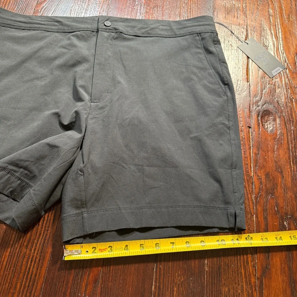 VRST Shorts Mens 40 Black Internal‎ Drawstring Stretch Golf 7